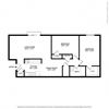 2 bedroom floor plan bridle creek Virginia Beach Apartments